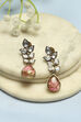 Light Pink Brass Drop & Danglers image number 0