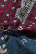 Red Cotton Printed Straight Kurta Set image number 3