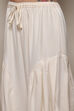 Off White Cotton Blend Straight Yarndyed 2 Piece Set image number 6