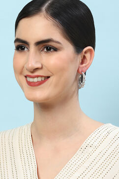 White Brass Earrings image number 3