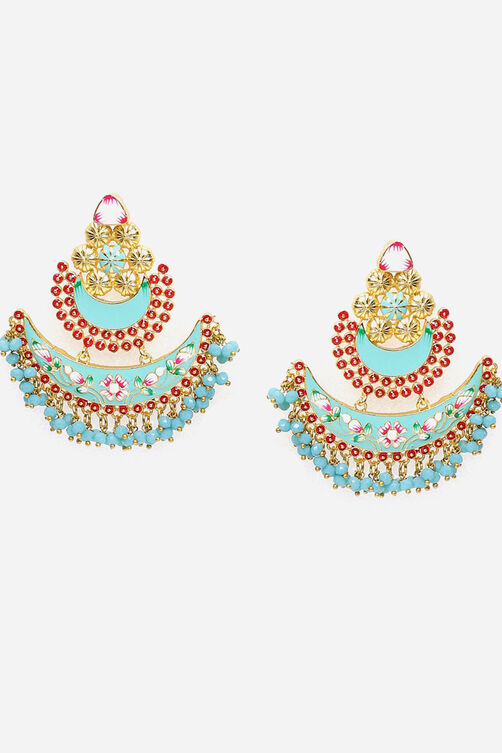 Teal Earrings image number 2