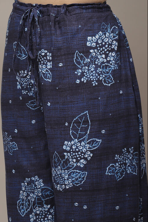 Indigo LIVA Straight Pants image number 5