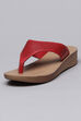 Red Pu Formal Flats image number 2