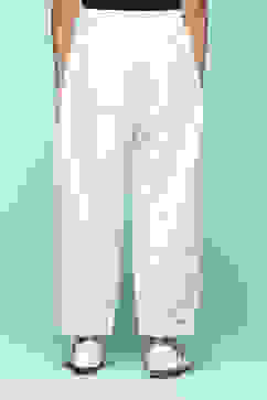 Ecru Cotton Joggers image number 4