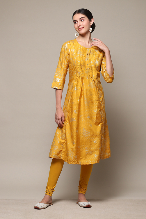 Fuschia Art Silk Flared 2 Piece Set image number 6