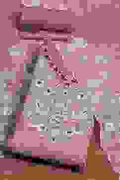 Beige Mul Chanderi Blend Hand Embroidered Unstitched Suit Set image number 0