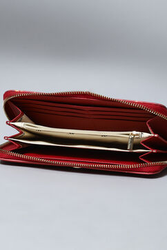 Red Pu Leather Wallet image number 4