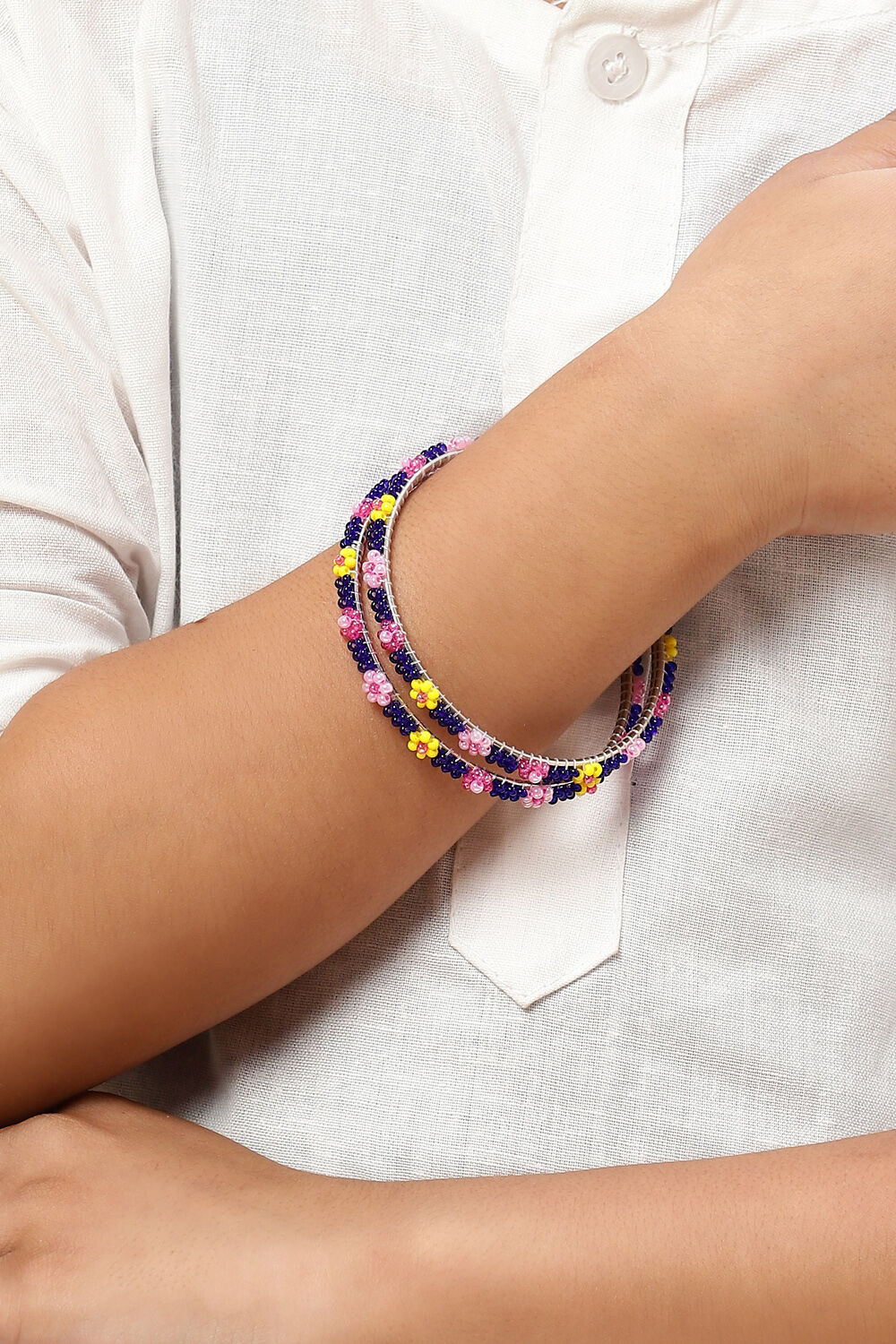 Blue & Pink Kids  Bangles image number 3