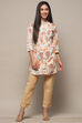 Yellow Rayon Straight Kurti image number 0