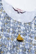 Blue Cotton Printed Kurta Dress image number 1