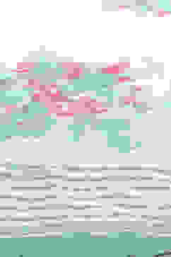 Turquoise Cotton Anarkali Kurta Palazzo Suit Set image number 4