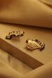 Red & Green Gold Plated Brass Drop & Dangler Earrings image number 2