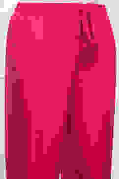 Fuschia Cotton Straight Pant image number 1