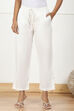 Fuschia Cotton Straight Pant image number 4