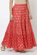 Orange Cotton Skirt image number 0