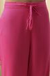 Fuchsia Viscose Printed Kalidar Suit Set image number 2