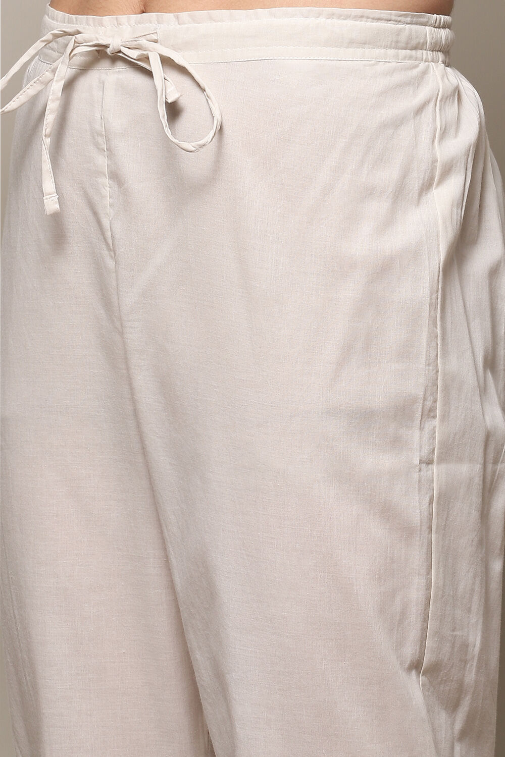 Brick Cotton Straight Kurta Pants Set image number 2