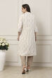 Off White Cotton Regular Fusion Set image number 4