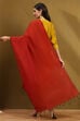 Red Poly Silk Yarn-Dyed Festive Dupatta image number 3