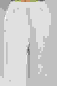 Yellow and White Cotton Printed Kurta Set image number 2