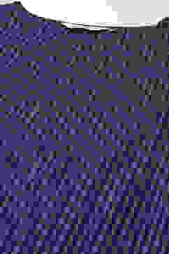 Indigo Cotton Flared Yarndyed 2 Piece Set image number 1