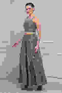 Earthy Grn Polyester Yarndyed Fusion Set image number 6