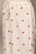 Beige Rayon Asymmetric Kurta & Palazzo Suit Set image number 2