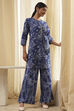 Indigo Pure Cotton Floral Co-ord Set image number 0