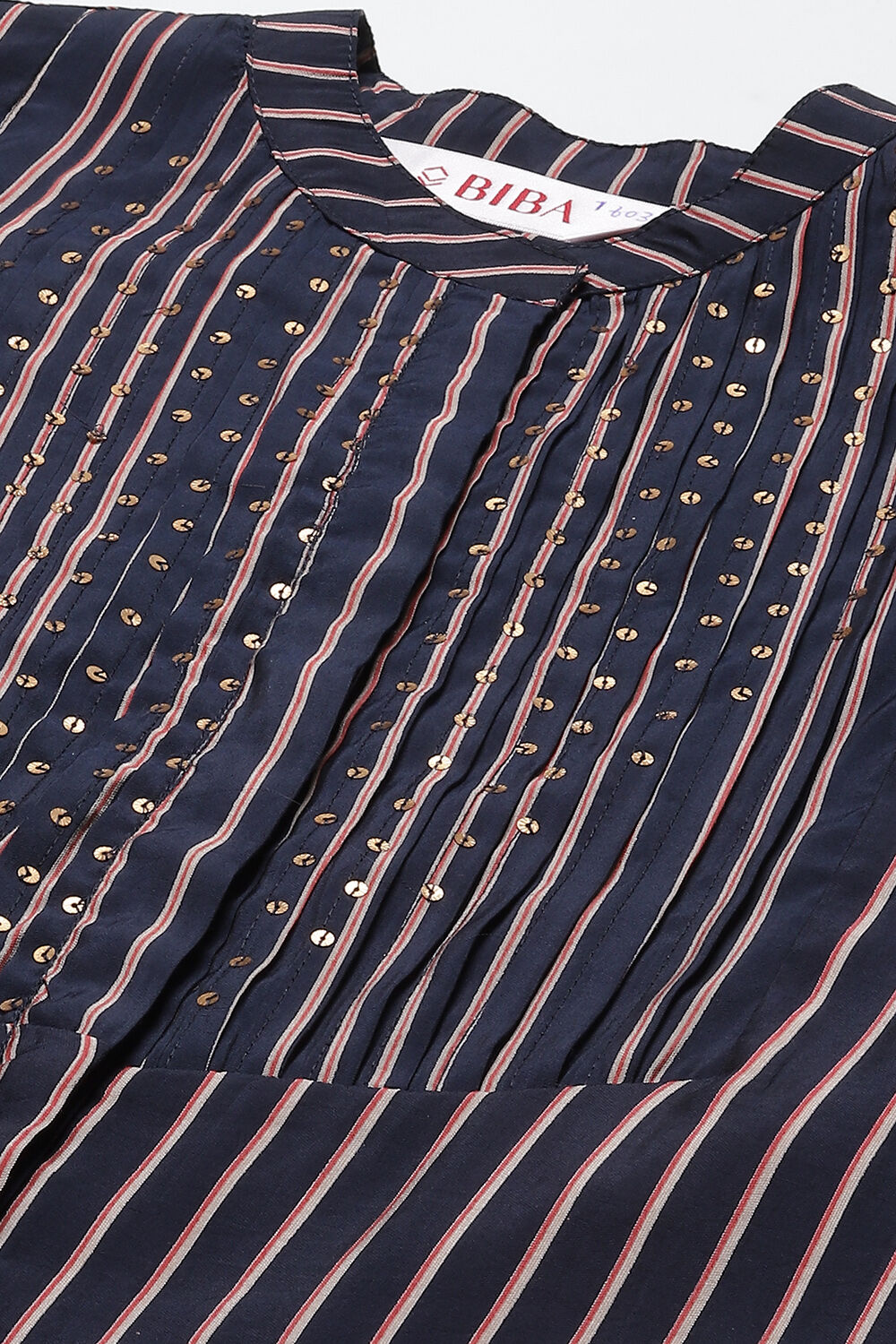 Red Poly Viscose Printed Kurta Set image number 1