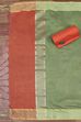Pink Cotton Printed Embroidered Unstitched Suit Set image number 3