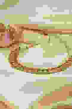 Gold Brass Necklace Set image number 0