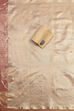Gold Cotton Hand Embroidered Unstitched Suit Set image number 3