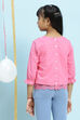 Pink Cotton Yoke Design Top image number 4