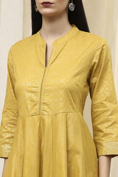 Lime Cotton  Dress image number 1