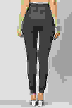 Blue Viscose Blend Legging image number 4