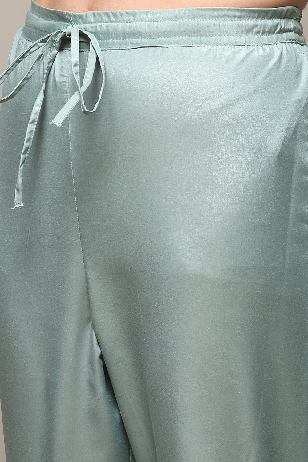 Pink Cotton Straight Kurta Regular Pant Suit Set image number 2