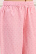 Powder Blue Cotton Straight Kurta Palazzo Suit Set image number 2
