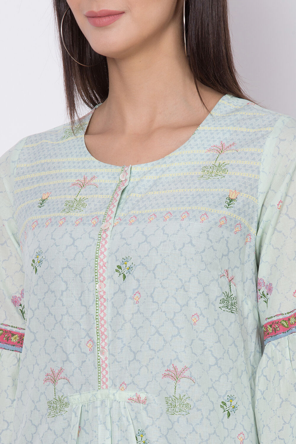 Yellow Straight Kurta image number 1