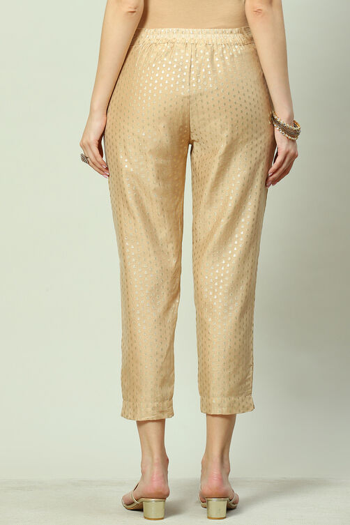 Black Polycotton Pants image number 4