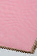 Pink Cotton Floral Printed Gathered Tiered Suit Set image number 3