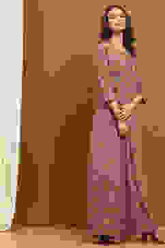 Beige Block-Printed Straight Jumpsuit image number 4