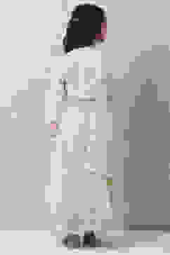 Mint Green Viscose Lehenga Set image number 4