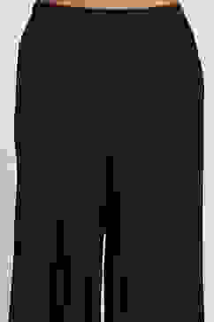 Black Modal Printed Gathered Suit Set image number 2