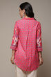 Coral Rayon Printed Shirt image number 2