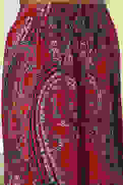 Magenta Pure Cotton Printed Straight Kurta Set image number 2