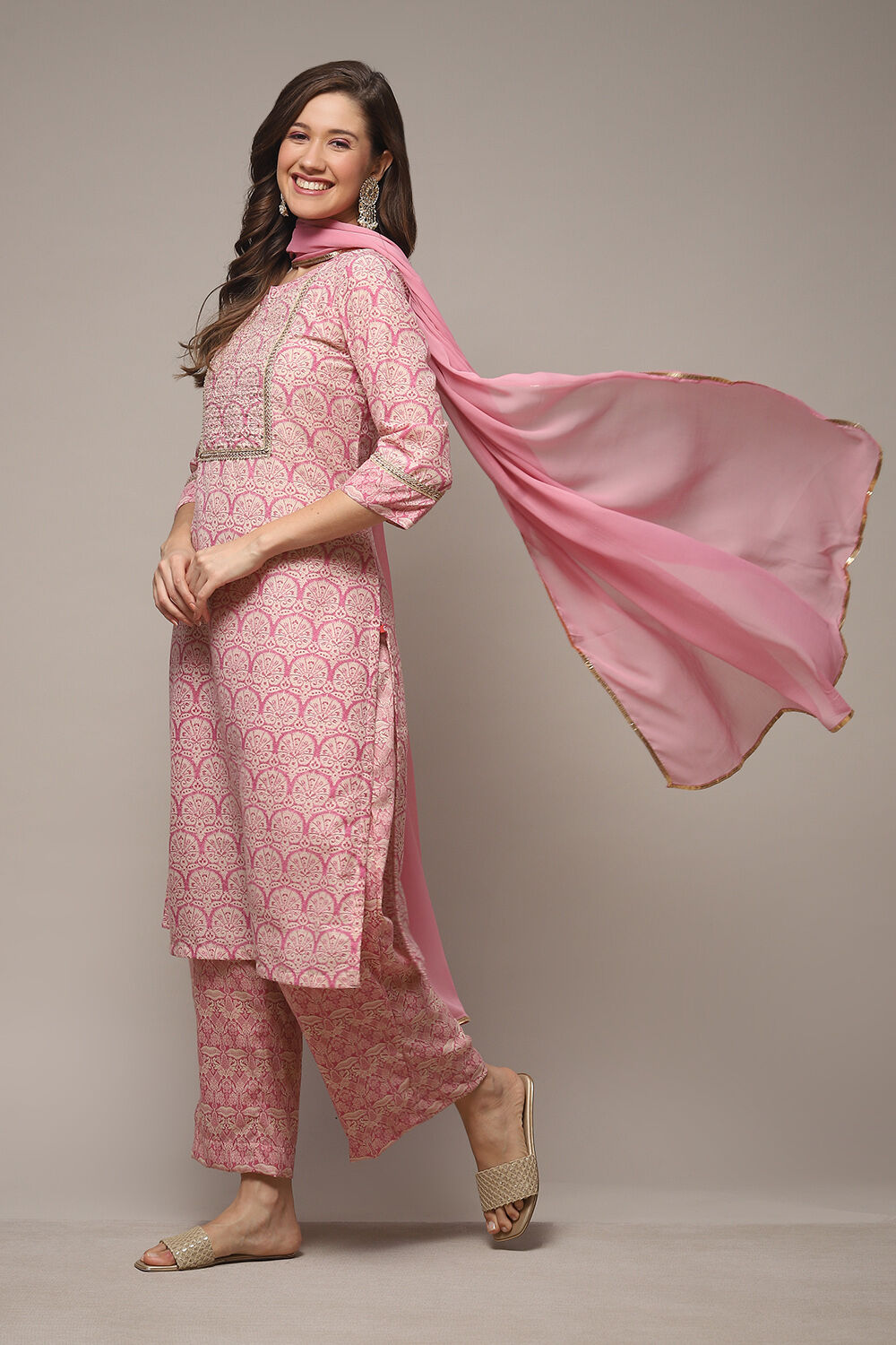 Biba kurta shop palazzo set