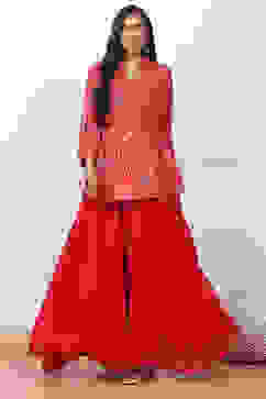 Fuchsia Rayon 2 Piece Set image number 6