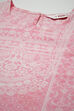 Powder Blue Cotton Straight Kurta Palazzo Suit Set image number 5