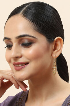 Gold 925 Sterling Silver Earrings image number 3