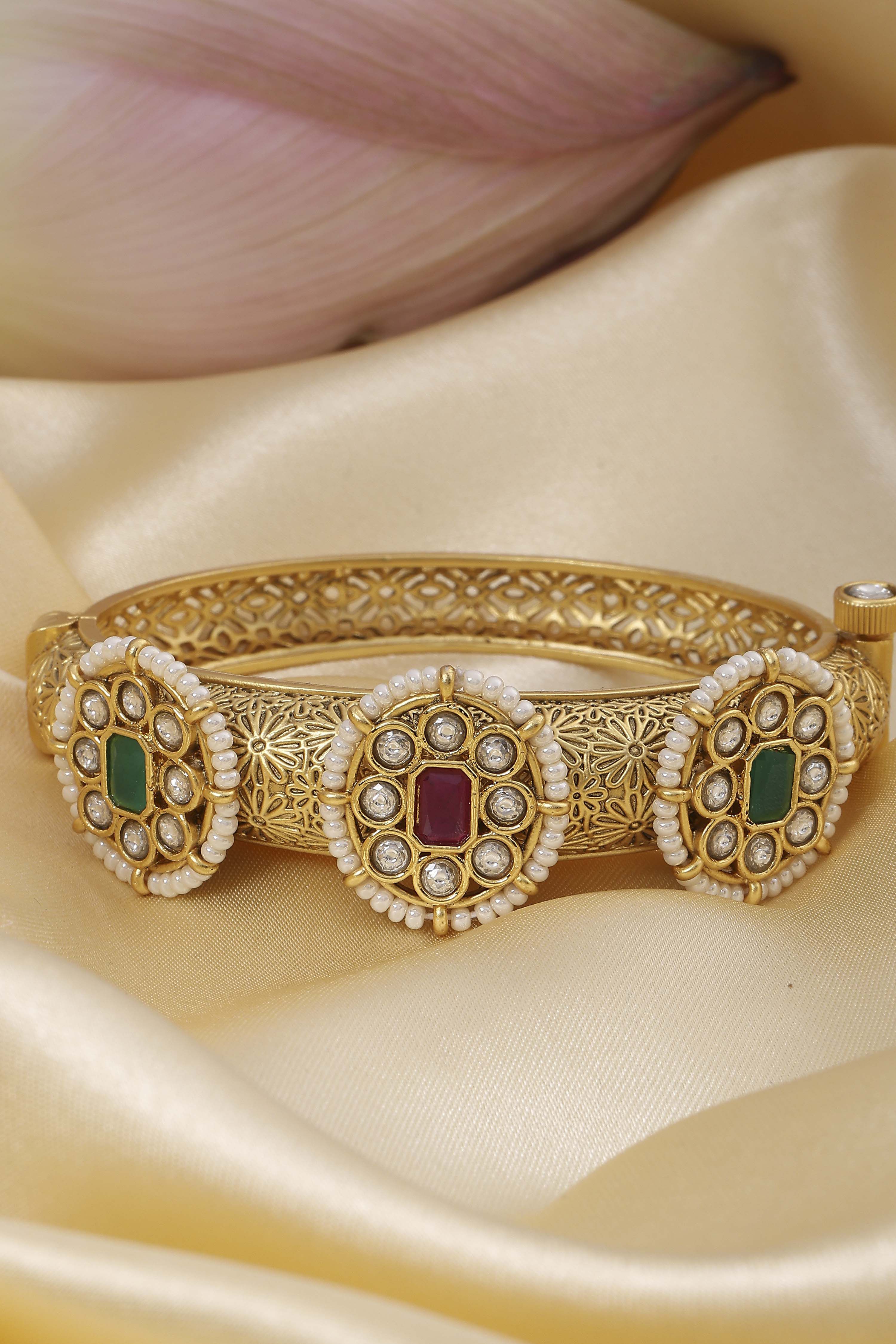 Gold Brass Bracelet image number 0